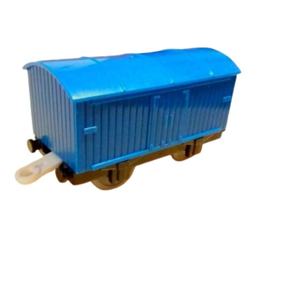 Thomas Track Master Train Car 2009 Blue Mattel Thomas and Friends Blue Fish Car - Picture 6 of 7